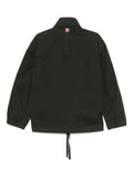 Thom Browne waxed tech hooded jacket