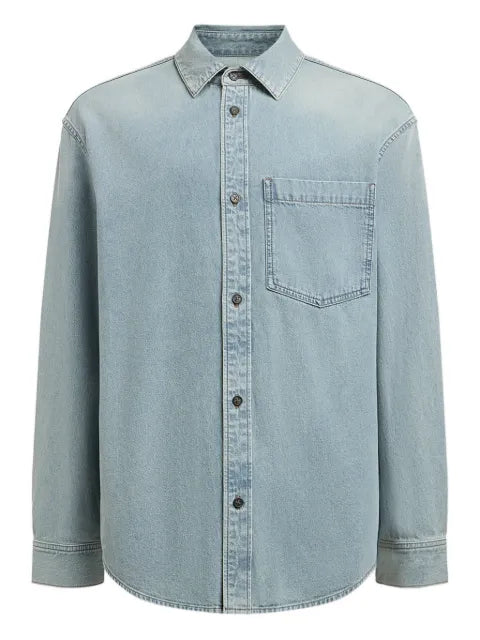 12 STOREEZ chest-pocket overshirt