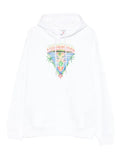 Casablanca innocence triangle long sleeve hooded sweatshirt