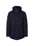 Kiton quilted hooded jacket