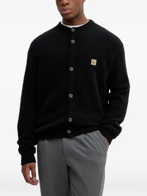 American Vintage Vitow logo-patch cardigan