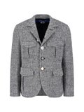 Junya Watanabe MAN herringbone-pattern button-up jacket