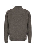 COOR argyle-patterned button-up cardigan