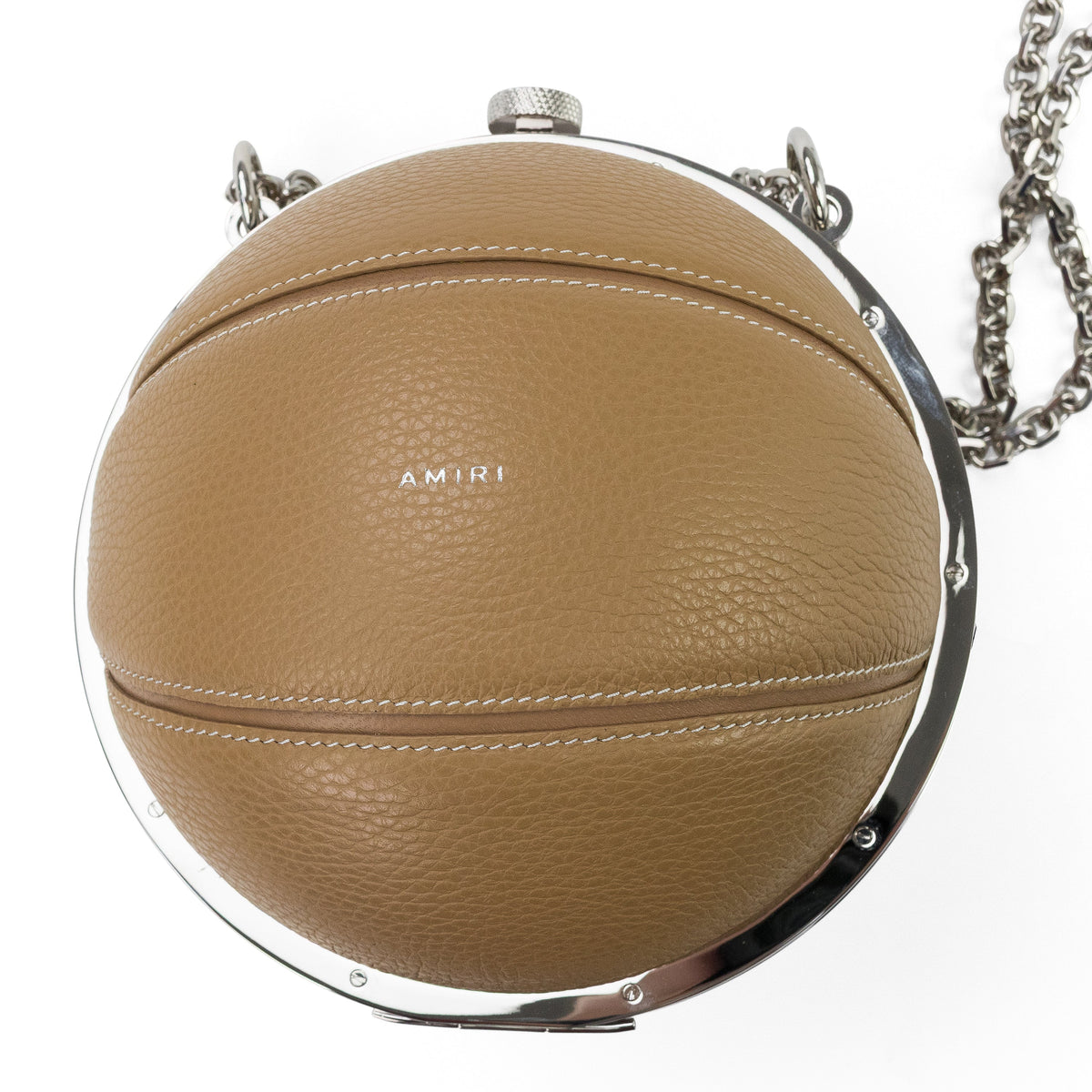 Beige Basketball Bag