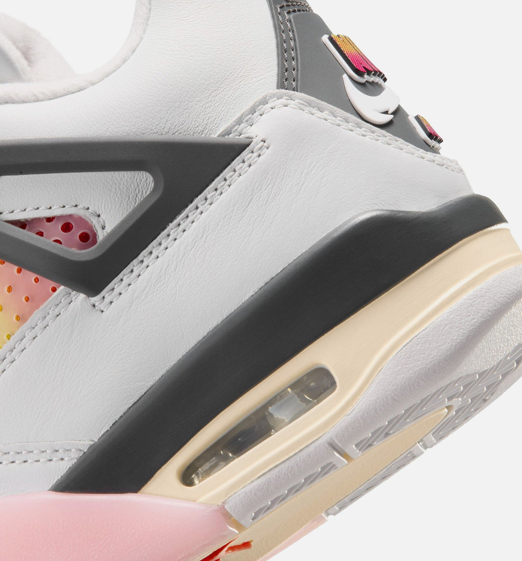 Air Jordan 4 Retro “Comic” Grade School Lifestyle Shoes (GS)