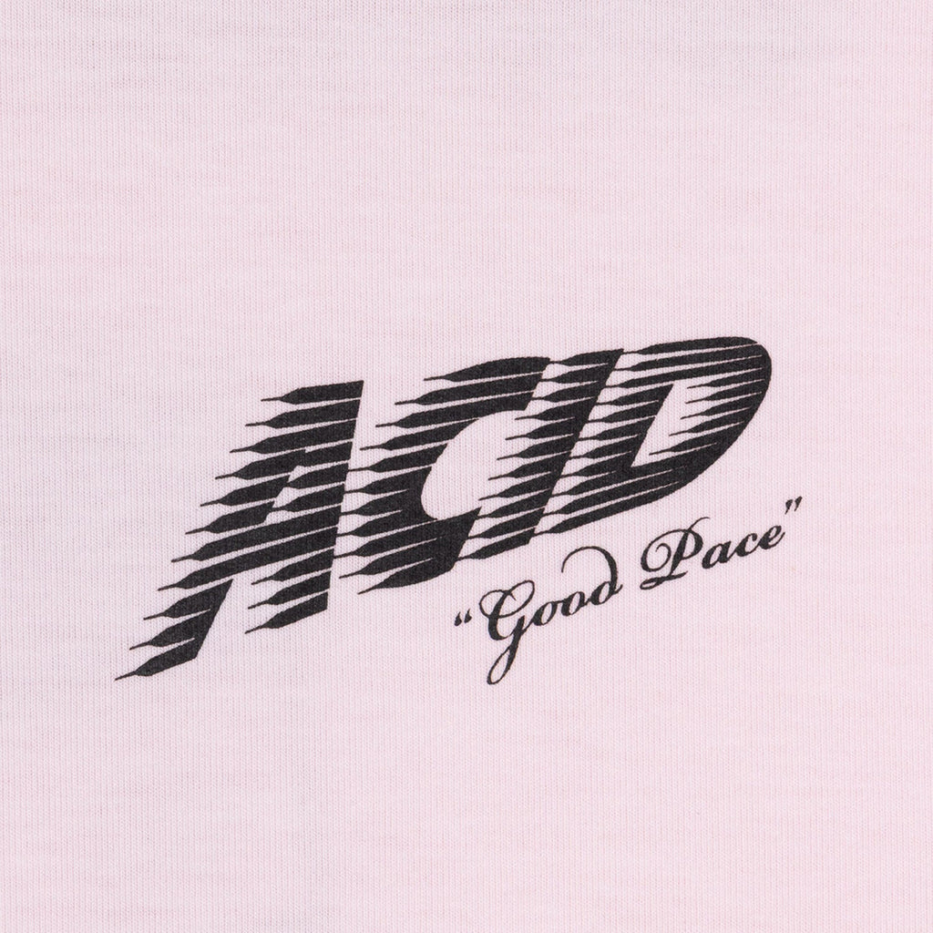 Acid Running Good Pace T-Shirt: Iced Pink