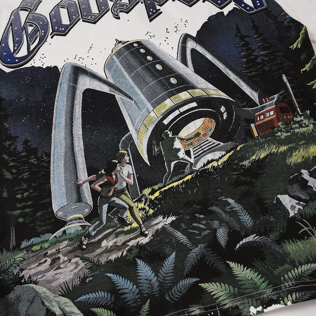 Godspeed Sci-Fi Landscape Graphic T-Shirt