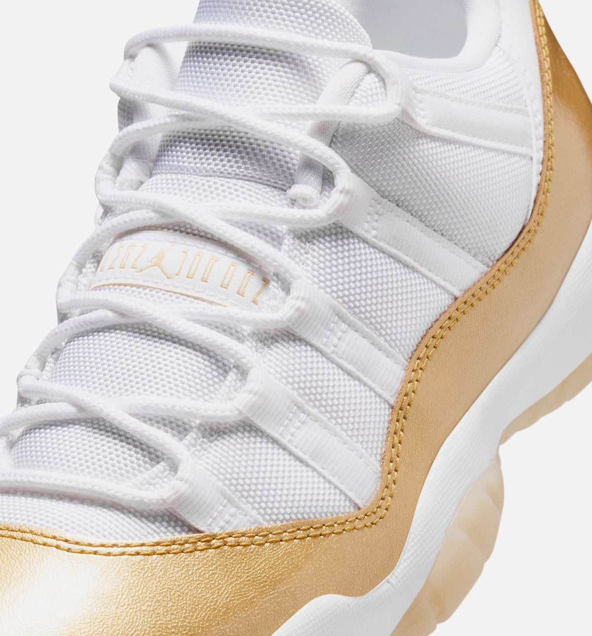 Air Jordan 11 Retro Low "Mother's Day" Women's Shoe – White/Metallic Gold/Team Gold